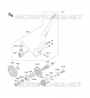 MECANISME DE KICK pour Kawasaki KX250