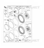 PNEUS pour Kawasaki KX250