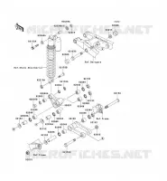 SUSPENSION pour Kawasaki KX250
