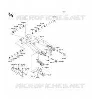 BRAS OSCILLANT pour Kawasaki KX250F
