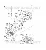 CARTER MOTEUR(S) pour Kawasaki KX250F