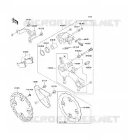 FREIN ARRIERE pour Kawasaki KX250F