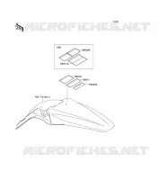 LABEL pour Kawasaki KX250F