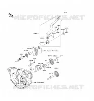 MECANISME DE KICK pour Kawasaki KX250F