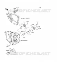 POMPE A HUILE pour Kawasaki KX250F