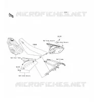 SELLE pour Kawasaki KX250F