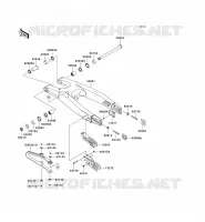 BRAS OSCILLANT pour Kawasaki KX250F