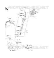 MAITRE CYLINDRE ARRI&Egrave;RE pour Kawasaki KX250F