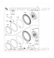 PNEUS pour Kawasaki KX250F