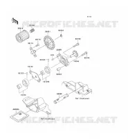 POMPE A HUILE pour Kawasaki KX250F