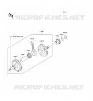 VILEBREQUIN pour Kawasaki KX250F