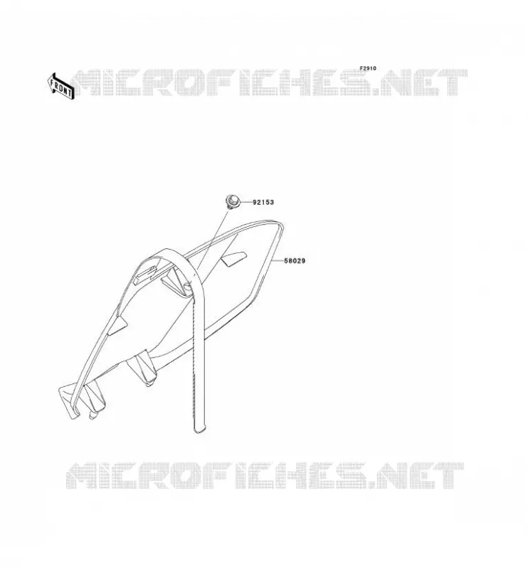 ACCESSOIRE Kawasaki TOUT-TERRAIN 450 2006 KX450F  KX450D6F