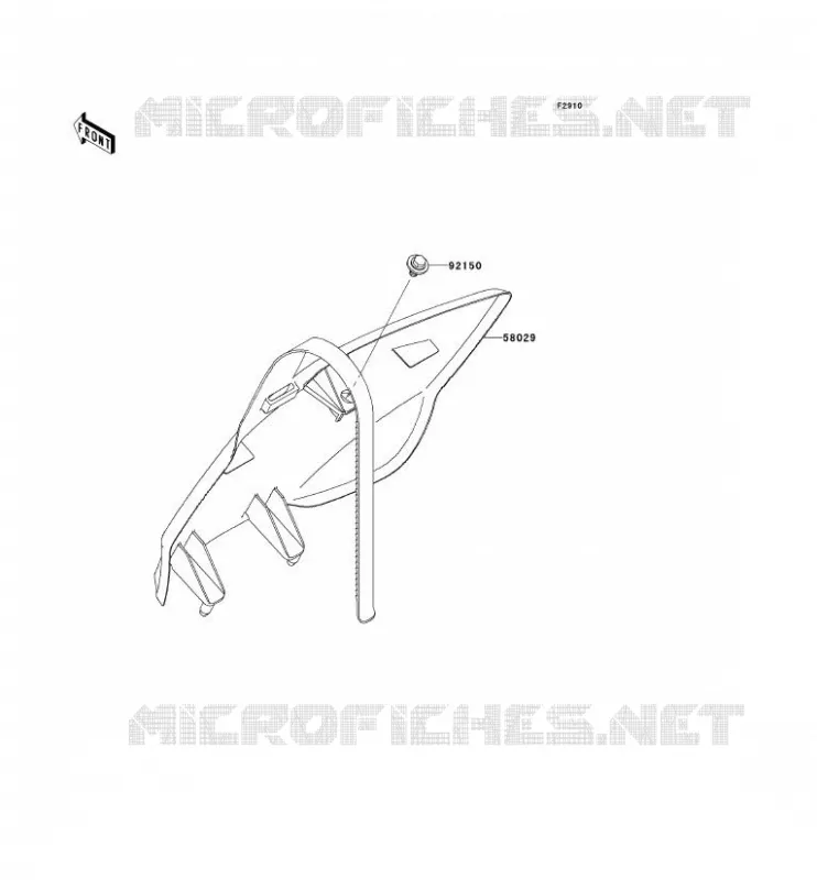 ACCESSOIRE Kawasaki TOUT-TERRAIN 450 2011 KX450F  KX450EBF