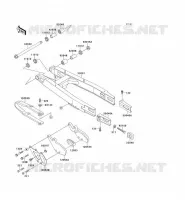 BRAS OSCILLANT pour Kawasaki KX500