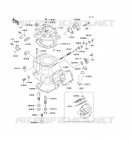 CULASSE/CYLINDRE pour Kawasaki KX500