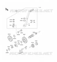 MECANISME DE KICK pour Kawasaki KX500