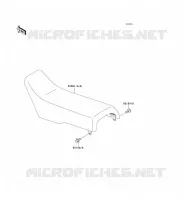 SELLE pour Kawasaki KX500