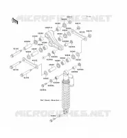SUSPENSION pour Kawasaki KX500