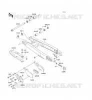 BRAS OSCILLANT pour Kawasaki KX500