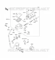 MAITRE CYLINDRE AV pour Kawasaki KX500