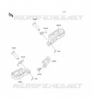 REPOSE PIED pour Kawasaki KX500