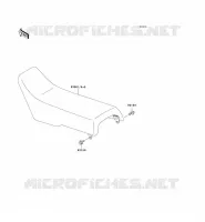 SELLE pour Kawasaki KX500