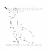 SYSTEME D&acute;ALLUMAGE pour Kawasaki KX500