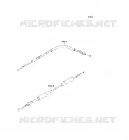 CABLES pour Kawasaki KX500
