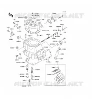 CULASSE/CYLINDRE pour Kawasaki KX500