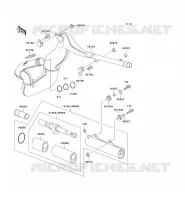 &Eacute;CHAPPEMENT pour Kawasaki KX500