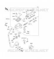 MAITRE CYLINDRE AV pour Kawasaki KX500