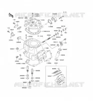 CULASSE/CYLINDRE pour Kawasaki KX500