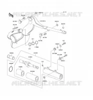 &Eacute;CHAPPEMENT pour Kawasaki KX500
