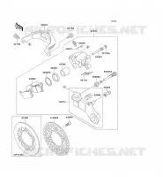 FREIN ARRIERE pour Kawasaki KX500