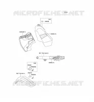 LABEL pour Kawasaki KX500