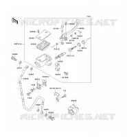 MAITRE CYLINDRE AV pour Kawasaki KX500