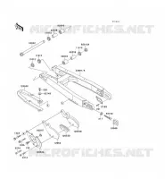 BRAS OSCILLANT pour Kawasaki KX500