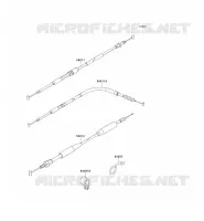 CABLE pour Kawasaki KX500