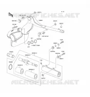 &Eacute;CHAPPEMENT pour Kawasaki KX500