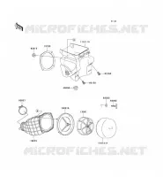FILTRE &Agrave; AIR pour Kawasaki KX500
