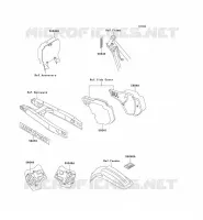 LABEL pour Kawasaki KX500