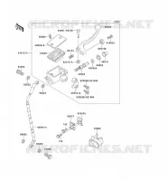 MAITRE CYLINDRE AV pour Kawasaki KX500