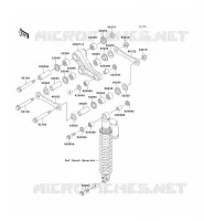 SUSPENSION pour Kawasaki KX500