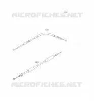 CABLES pour Kawasaki KX500