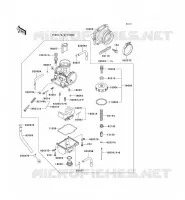 CARBURATEUR pour Kawasaki KX500