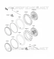 PNEUS pour Kawasaki KX500