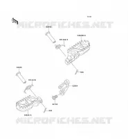 REPOSE PIED pour Kawasaki KX500