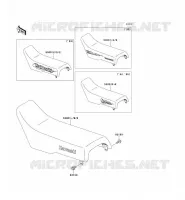 SELLE pour Kawasaki KX500