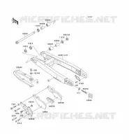 BRAS OSCILLANT pour Kawasaki KX500