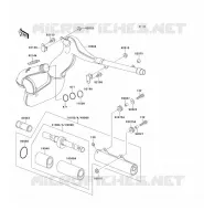 &Eacute;CHAPPEMENT pour Kawasaki KX500